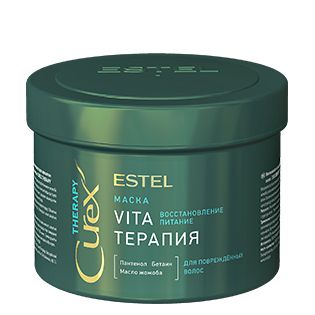 Intensive mask VITA-therapy for damaged hair CUREX THERAPY ESTEL 500 ml